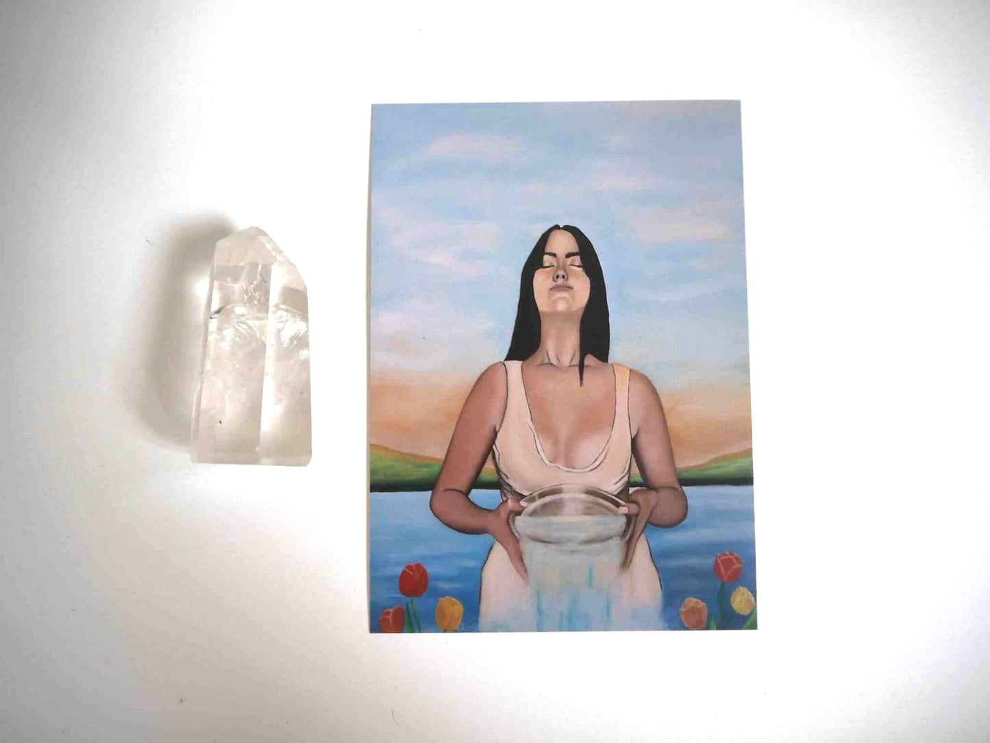 Tirage carte postale de l'œuvre "Transmission"
