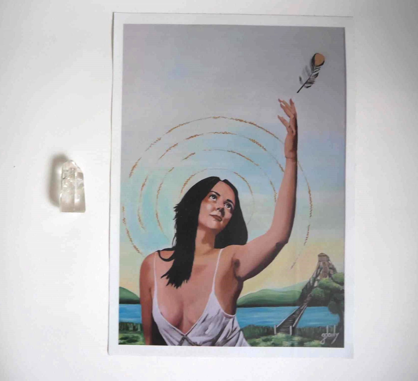A3 print of the work "L'envol"
