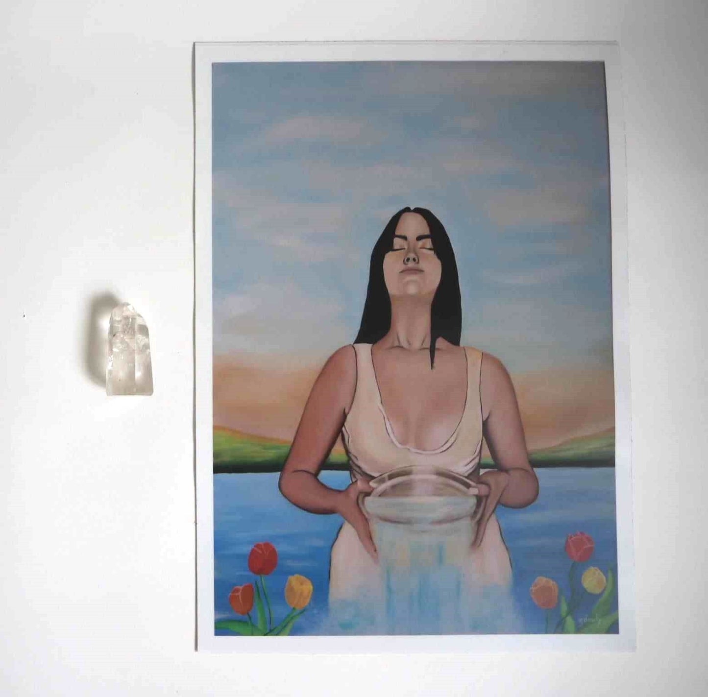 A3 print of the work "Transmission"