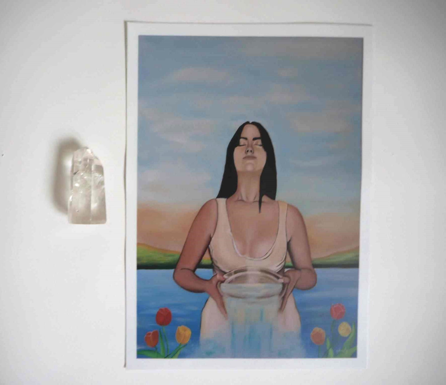 A4 print of the work "Transmission"