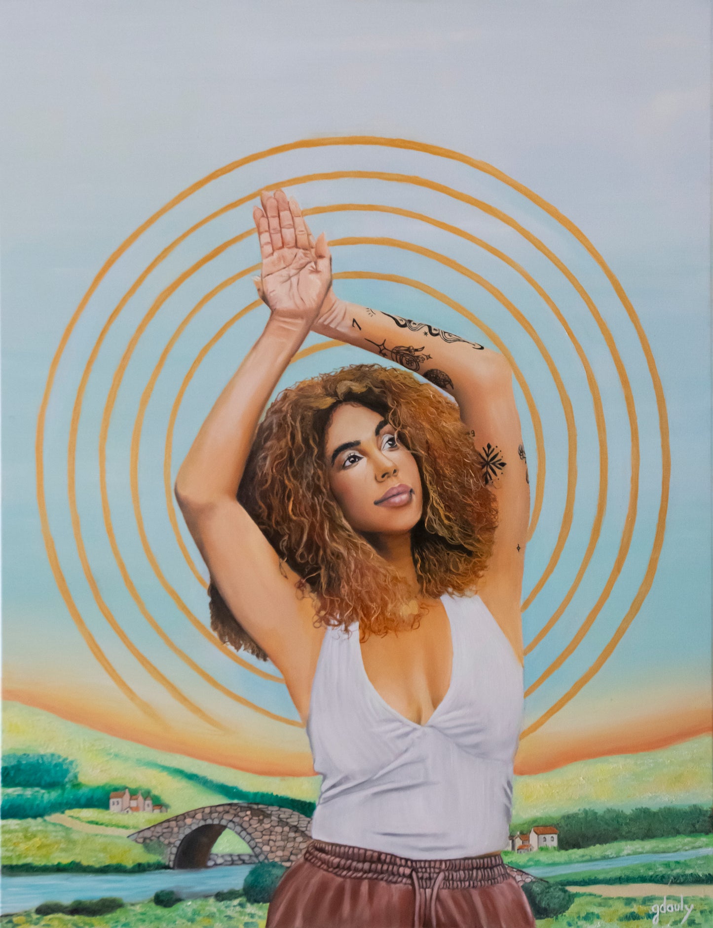 Original work "Radiate"