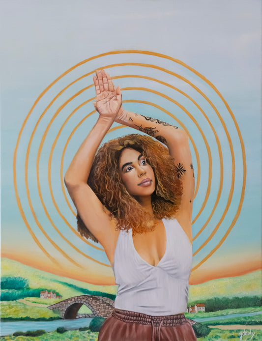 Original work "Radiate"